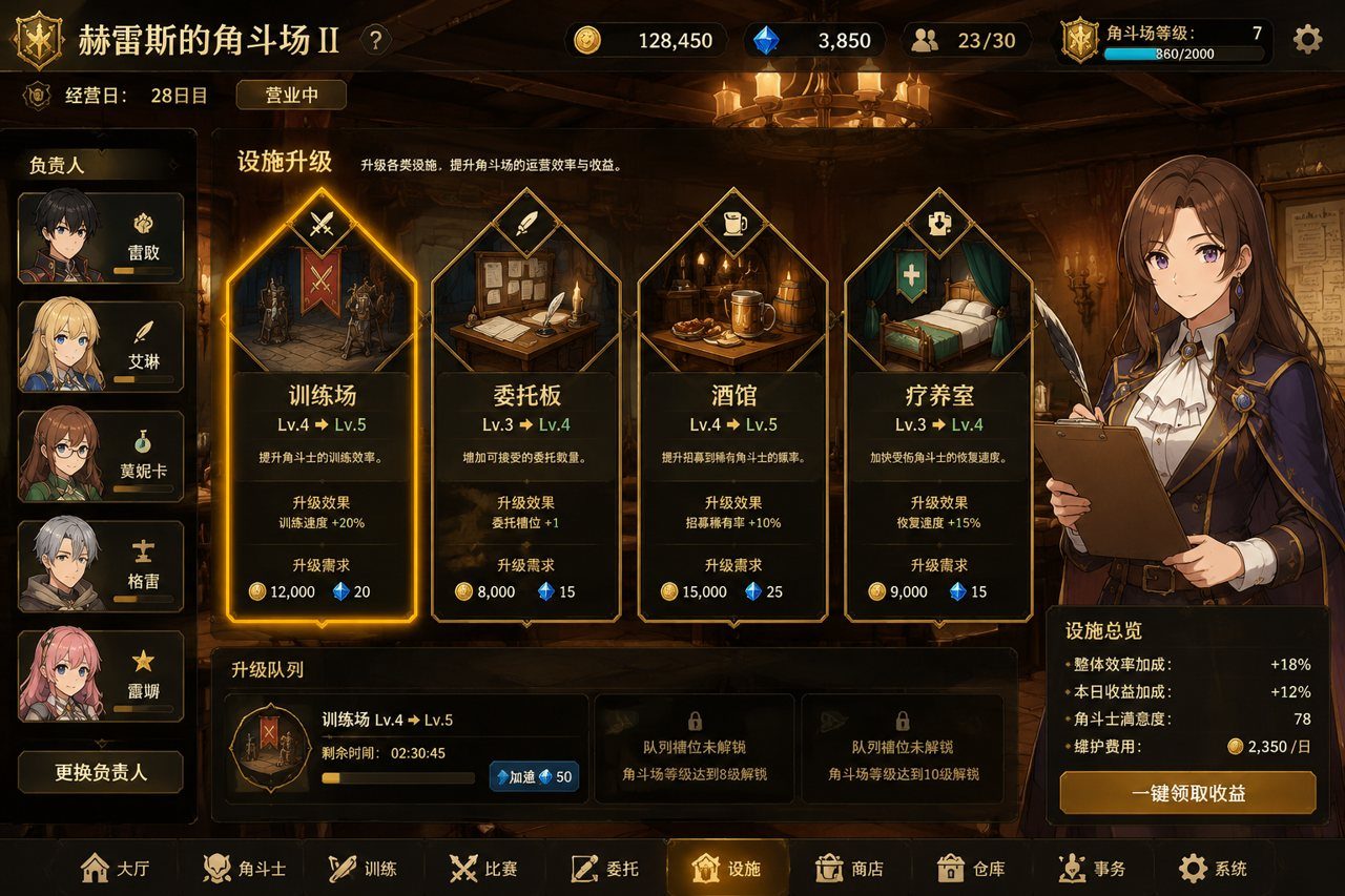 赫雷斯的角斗场Ⅱ PC游戏 演示图 1