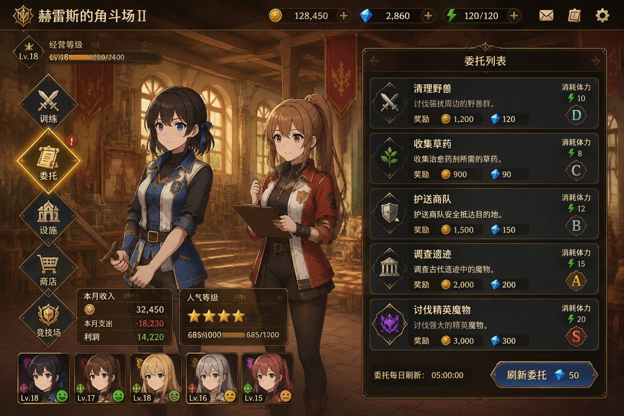 赫雷斯的角斗场Ⅱ 中文界面 展示图 6