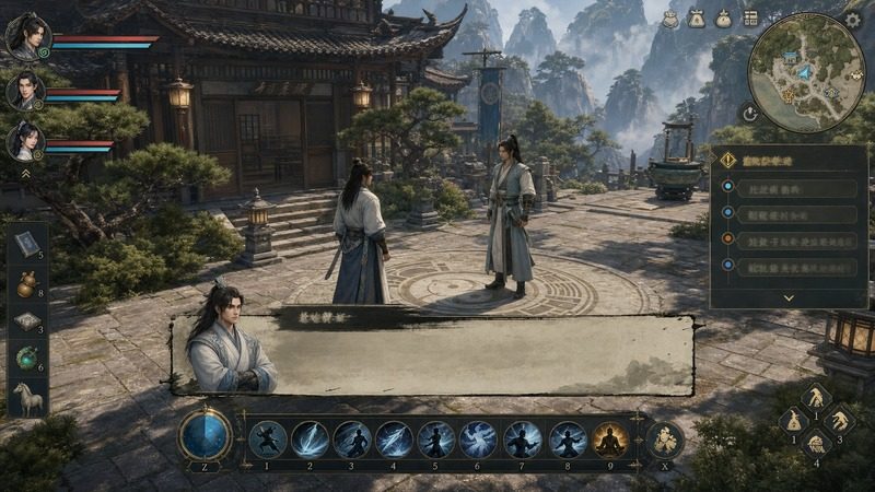 金庸群侠传5爱与死仙狐MOD六周年 天命线 专题图 2