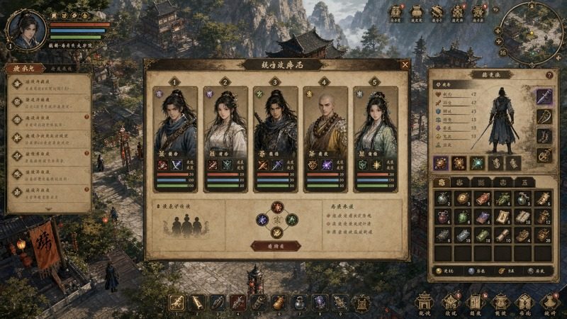 金庸群侠传5爱与死仙狐MOD六周年 中文界面 内容截图 6